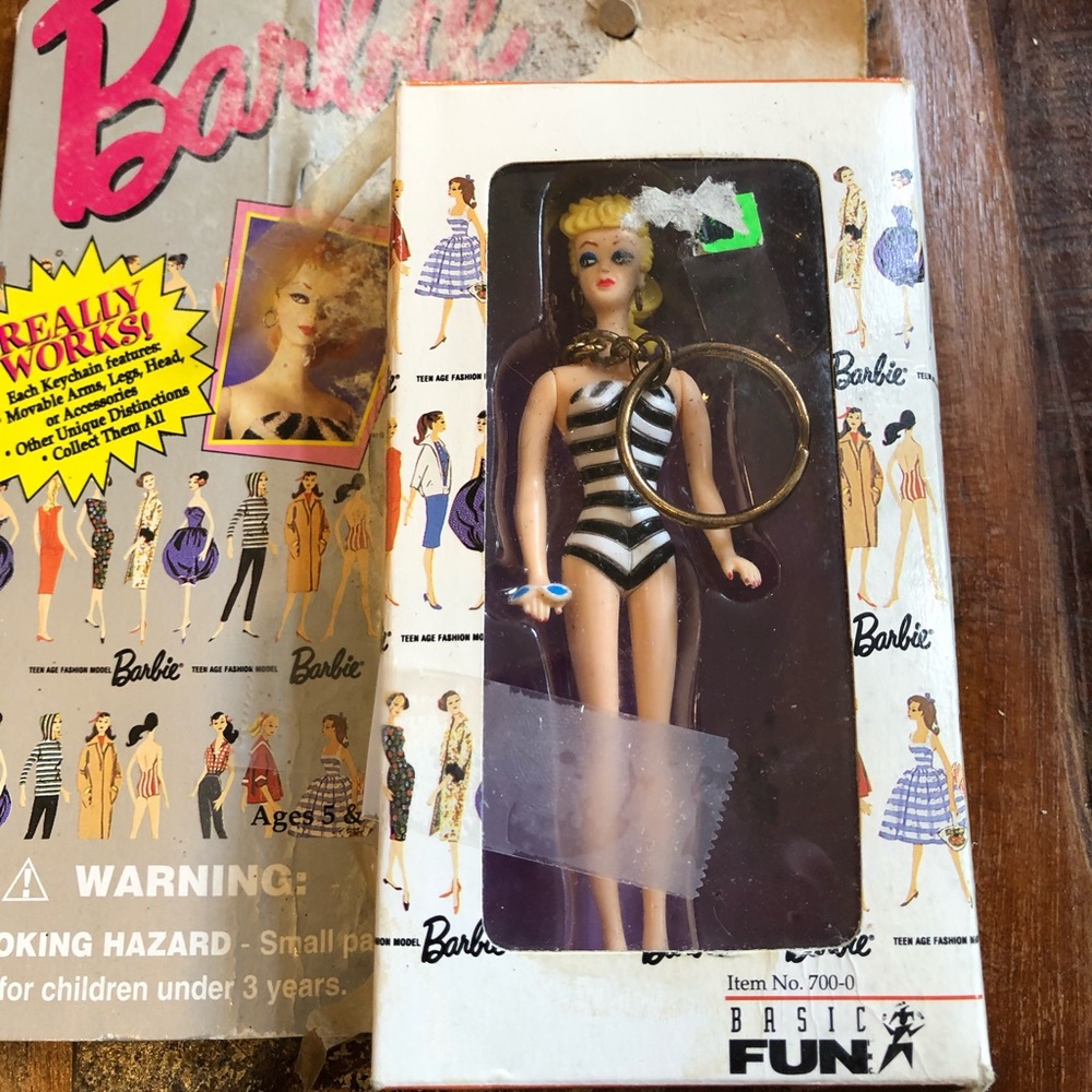 Barbie keychain